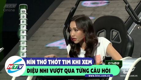 Xem Show CLIP HÀI Nín thở nghe Diệu Nhi vượt qua từng câu hỏi HD Online.